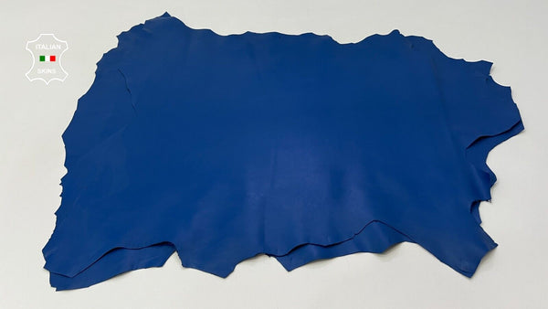 BLUE Soft Italian Lambskin leather hides Bookbinding 2 skins 10+sqf 0.8mm #C285