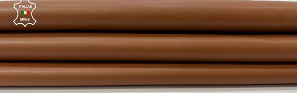 TAN BROWN Soft Italian Lambskin Lamb leather hide Bookbinding 8sqf 0.8mm #B9830