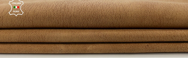BROWN VINTAGE LOOK Soft Lambskin Sheep leather hide Bookbinding 8sqf 0.7mm #C299