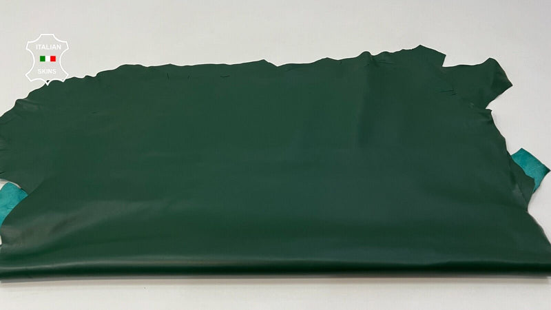 FOREST GREEN Soft Italian Lambskin leather Bookbinding 4 skins 30sqf 0.8mm #C43