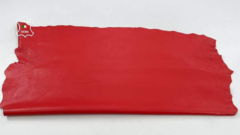 CANDY RED Soft Italian Lambskin Sheep leather hide Bookbinding 8sqf 1.0mm #C1645