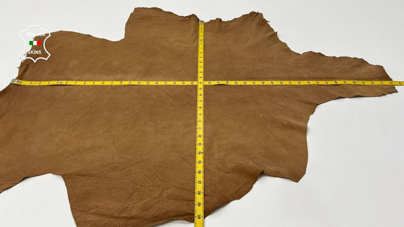 BROWN VINTAGE LOOK Soft Lambskin Sheep leather hide Bookbinding 8sqf 0.7mm #C299
