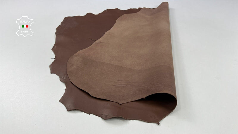 BROWN Italian Lambskin Sheep Lamb leather hides Bookbinding 6sqf 0.7mm #C1786
