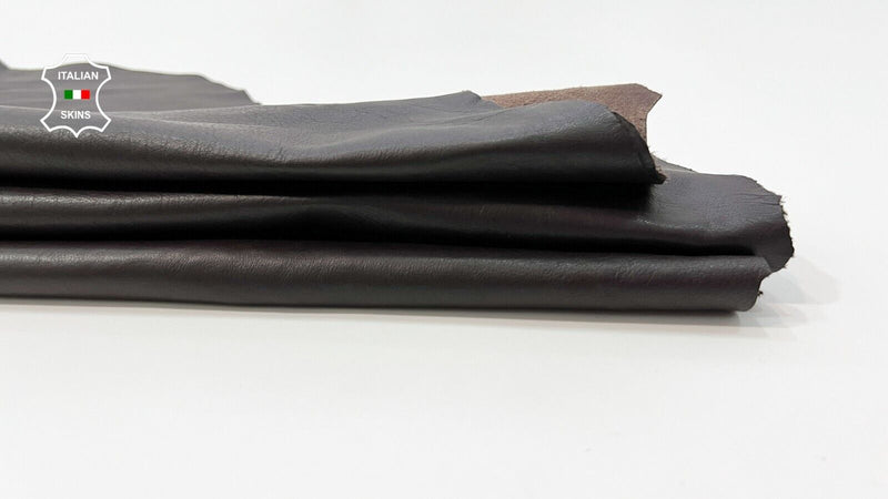 DARK BROWN Soft Italian Lambskin Lamb leather hides Bookbinding 7sqf 0.8mm B9910