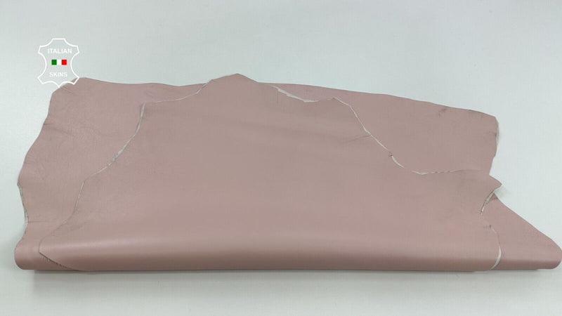 NUDE PINK BACKED Soft Italian Lambskin Sheep leather 2 skins 12sqf 1.0mm #C2733