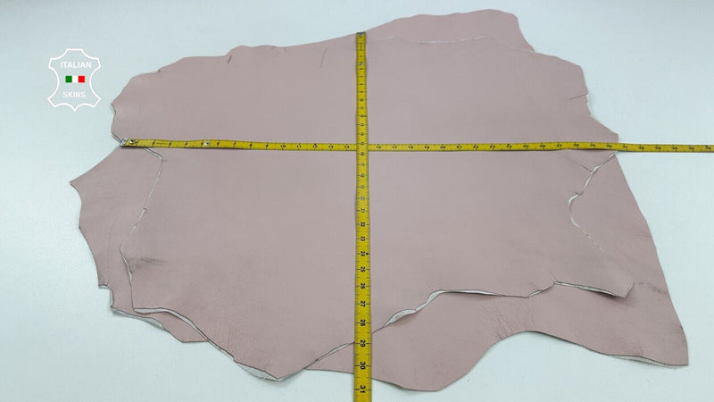 NUDE PINK BACKED Soft Italian Lambskin Sheep leather 2 skins 12sqf 1.0mm #C2733