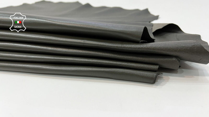 OLIVE GREEN Soft Italian Lambskin leather Bookbinding 2 skins 12sqf 0.8mm #C08