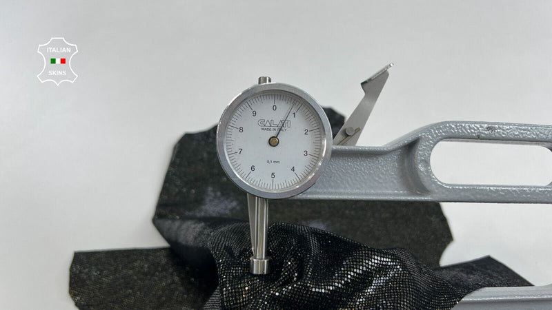 BRONZE PEARLIZED REPTILE PRINT ON Soft Italian Goat leather 2+sqf 0.8mm #C1184