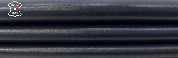 NAVY DARK BLUE Soft Italian Lambskin leather hides Bookbinding 7sqf 1.0mm #B9934