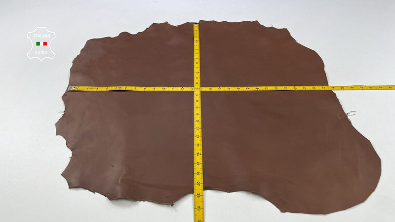 BROWN Italian Lambskin Sheep Lamb leather hides Bookbinding 6sqf 0.7mm #C1786