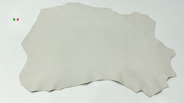BONES ICE GREY Soft Italian Lambskin Lamb leather Bookbinding 5sqf 1.0mm #C02