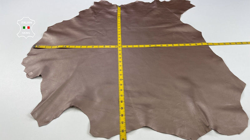 OLD PINK NUDE PEARLIZED Italian Lambskin Sheep leather hides 6sqf 1.0mm #C1813