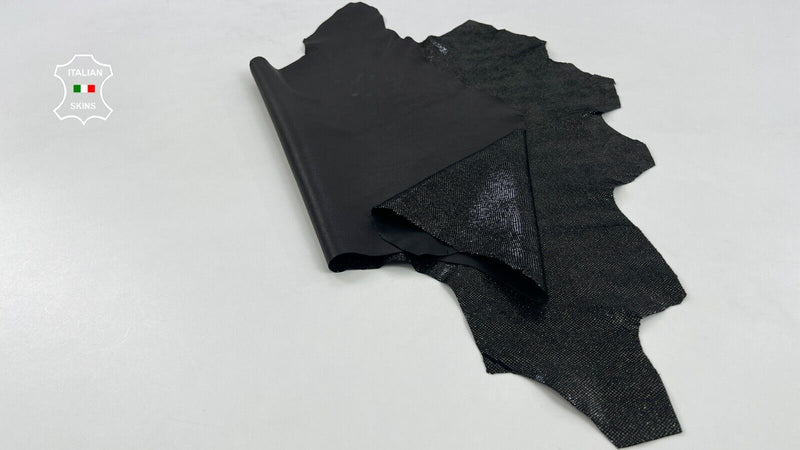 BRONZE PEARLIZED REPTILE PRINT ON Soft Italian Goat leather 2+sqf 0.8mm #C1184