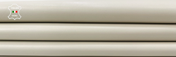 BONES ICE GREY Soft Italian Lambskin Lamb leather Bookbinding 5sqf 1.0mm #C02