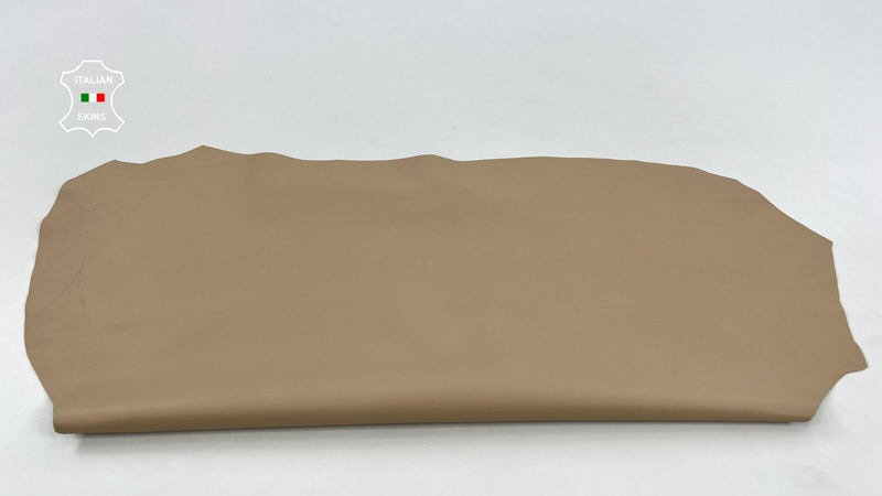 BEIGE Soft Italian Lambskin Sheep Lamb leather Bookbinding 4+sqf 0.7mm #C1633