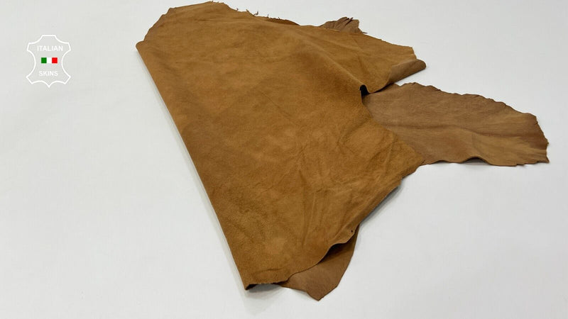 BROWN VINTAGE LOOK Soft Lambskin Sheep leather hide Bookbinding 8sqf 0.7mm #C299