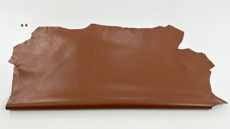 SIENNA BROWN Soft Lambskin Sheep leather Bookbinding 2 skins 10+sqf 0.8mm #C2869