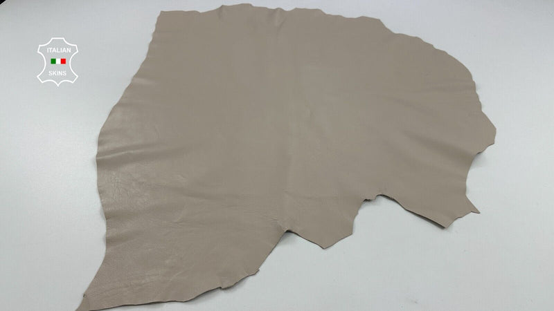 BEIGE IVORY Soft Lambskin Sheep Lamb leather hide hides skins 7+sqf 0.9mm #C2873