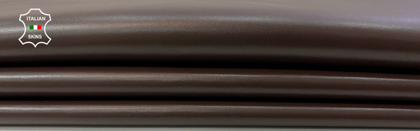 BROWN Soft Italian Lambskin Lamb Sheep leather hide Bookbinding 6sqf 0.9mm #C439