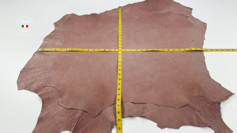 NUDE VINTAGE LOOK Soft Lambskin Sheep leather hides 3 skins 15sqf 0.7mm C2800