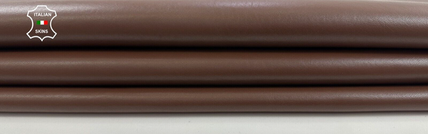 BROWN Soft Lambskin Sheep Lamb leather Bookbinding hides skins 6sqf 0.8mm #C2870