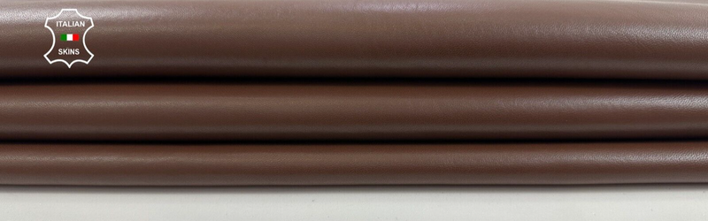 BROWN Soft Lambskin Sheep Lamb leather Bookbinding hides skins 6sqf 0.8mm #C2870