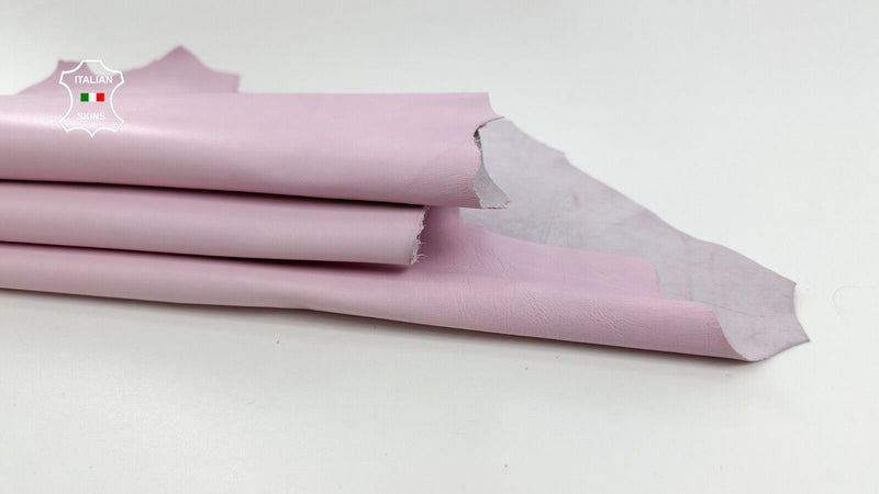 BABY PINK Italian Lambskin Sheep Lamb leather Bookbinding 5+sqf 1.0mm #C2734