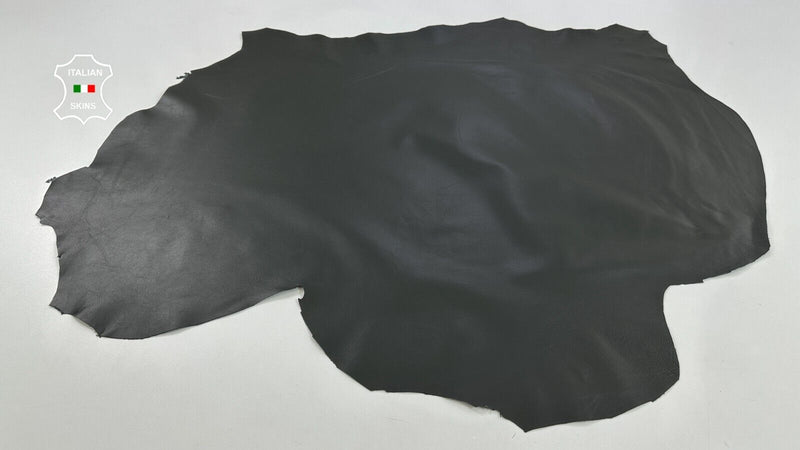 VERY DARK OLIVE GREEN Thin Soft Italian Lambskin leather hides 6sqf 0.6mm C2883