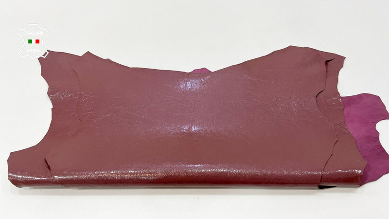DEEP DUST PINK Italian Goatskin leather Bookbinding 2 skins 7sqf 0.7mm #B9999