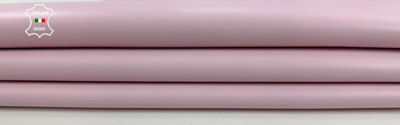 BABY PINK Italian Lambskin Sheep Lamb leather Bookbinding 5+sqf 1.0mm #C2734
