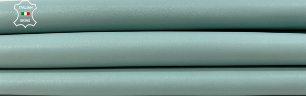 BABY BLUE Soft Italian Lambskin Lamb Sheep leather Bookbinding 5sqf 0.8mm #B9814