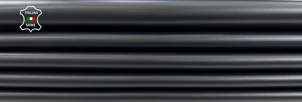 BLACK Thick Soft Italian STRETCH Lambskin leather 2 skins 11+sqf 1.3mm C1886