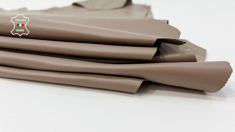 LIGHT TAUPE Soft Italian Lambskin Lamb Sheep leather 3 skins 12sqf 0.7mm #B9813