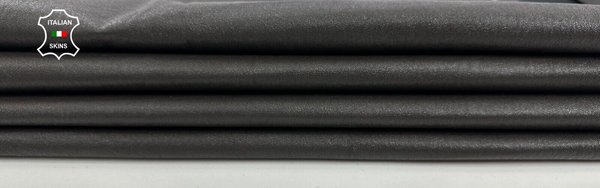 VERY DARK Brown Thin Italian STRETCH Backed Lambskin leather 7sqf 0.6mm #C2903