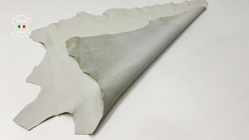 LIGHT IVORY Soft Italian Lambskin Lamb leather hide Bookbinding 6+sqf 0.9mm C282