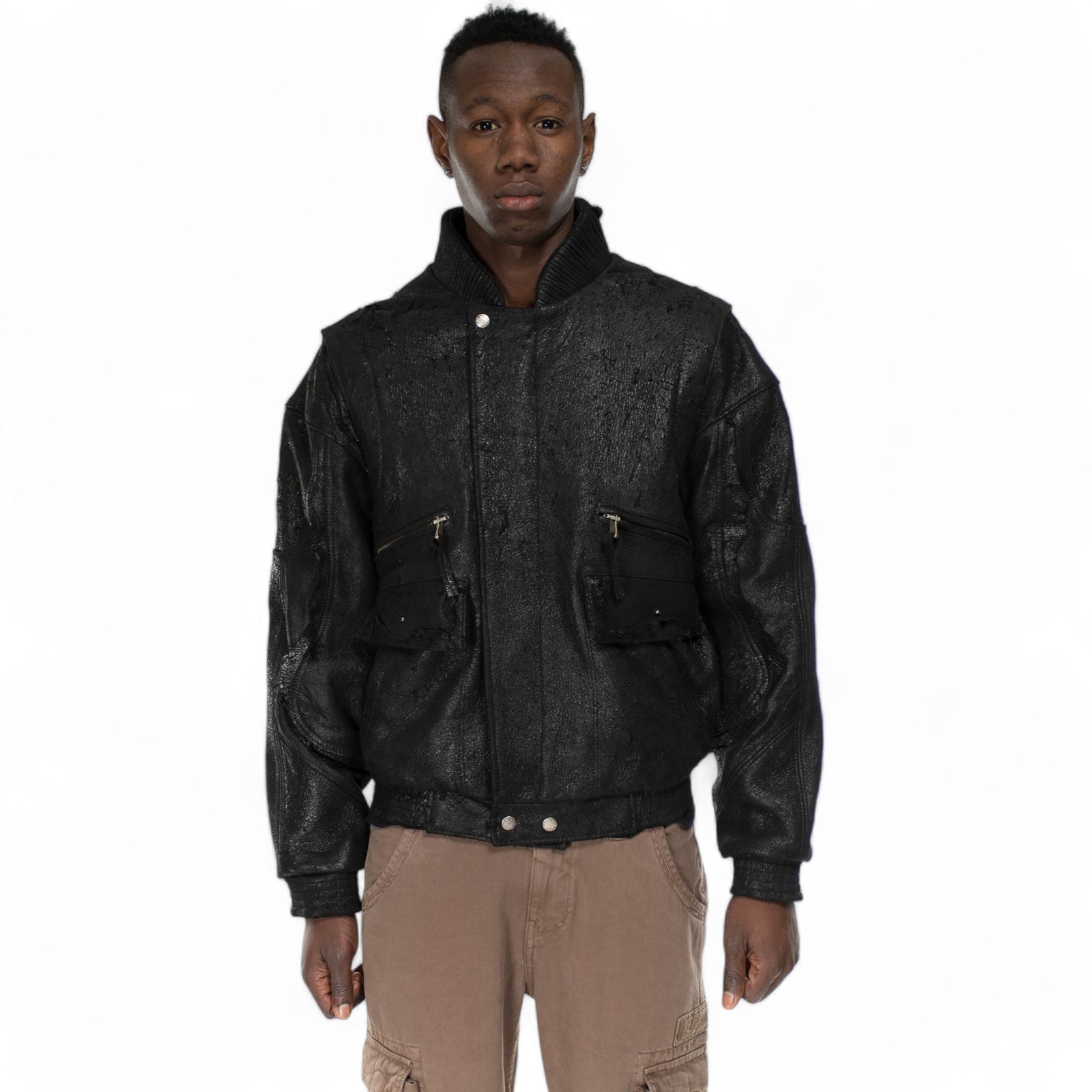 ジャケット・アウター vintage Italia lambleather jacket A-2 XL ANTIQUE LAMB A-2 – Sierra Hotel Aeronautics