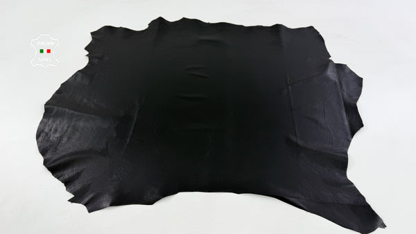 Double Face Black Italian soft lambskin leather skins