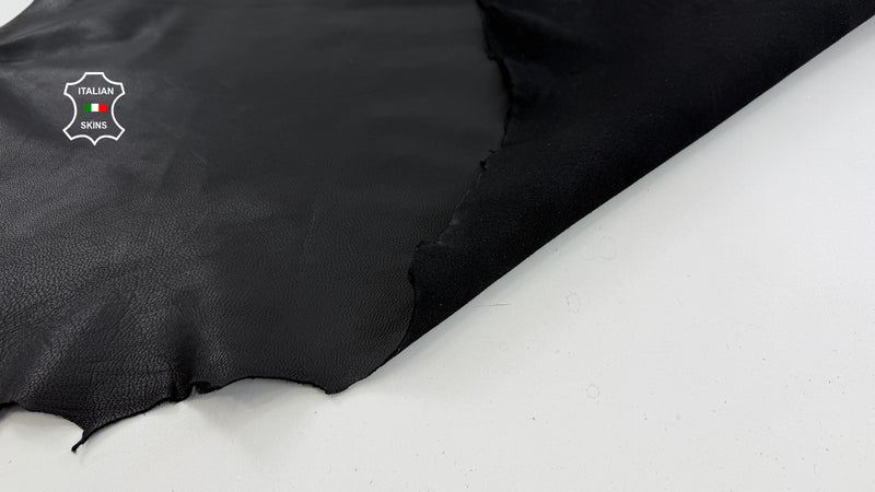 Genuine Italian Goatskin leather skins Black waterproof & fire resistant