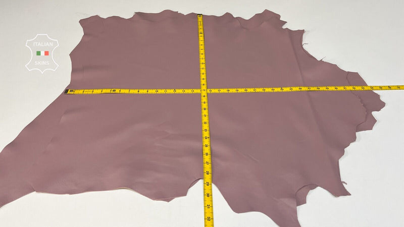 BOIS DE ROSE PINK Soft Italian Lambskin Sheep leather 2 skins 11sqf 0.8mm #B7461