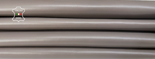 TAUPE GRAY Thick Italian Lambskin leather Bookbinding 2 skins 15sqf 1.1mm #B6978