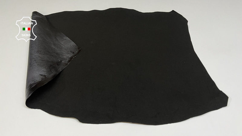 METALLIC GUNMETAL Soft Stretch Lambskin leather hides skins 4+sqf 0.7mm #B3530