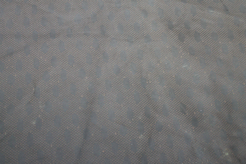 Lambskin leather hide hides skin VTG GREY DISTRESSED PRINTS 5sqf