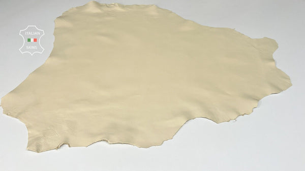 IVORY BUTTER Thick Italian Goatskin Goat leather hides skins 7+sqf 1.4mm #B7823