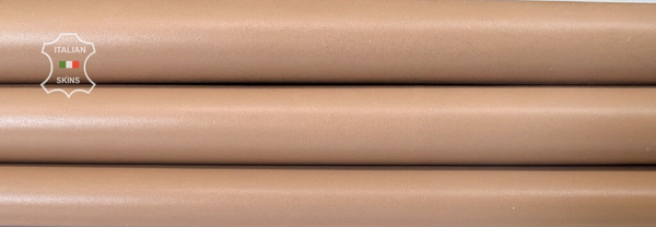 DEEP NUDE Soft Italian Lambskin Sheep leather hide bookbinding 4+sqf 0.8mm B7359