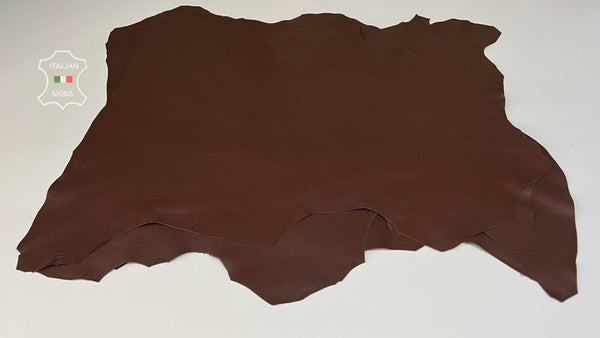 REDDISH BROWN Soft Italian Lambskin Sheep leather 3 skins 18+sqf 1.0mm #B8242