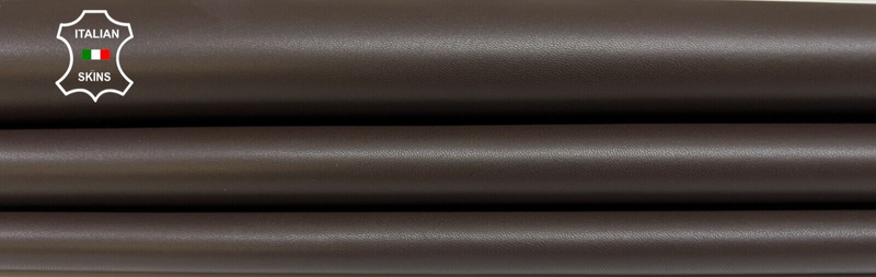 DARK BROWN Soft Italian Lambskin leather hides bookbinding 5+sqf 0.8mm #B4134