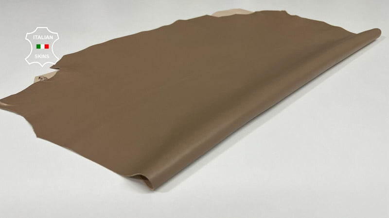 TAUPE BROWN Soft Italian Lambskin leather hides Bookbinding 5sqf 0.7mm #B4531