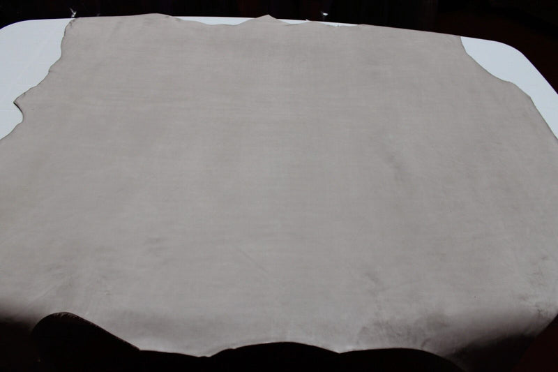 Italian Calf leather hide hides skin skins NATURAL TAUPE  10sqf