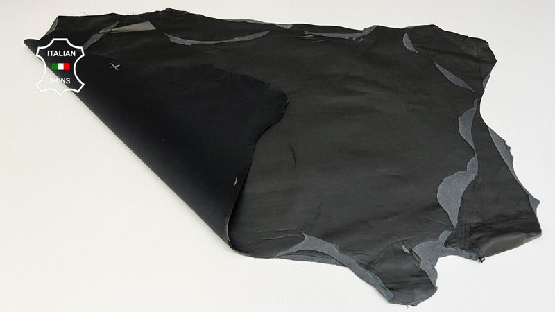 BLACK Thin Soft Italian Stretch Lamb leather leggings 2 skins 12sqf 0.6mm #B6521