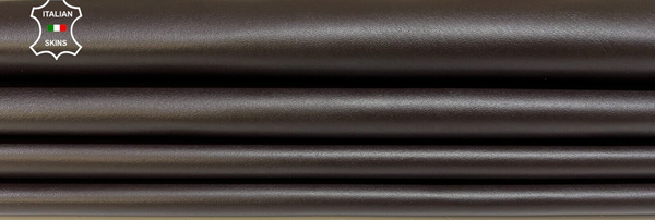 CHOCOLATE BROWN Italian Goatskin leather Bookbinding 4 skins 18+sqf 0.9mm #B9693